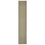 Vidaxl sisalmat do drapania po 66x350 cm taupe