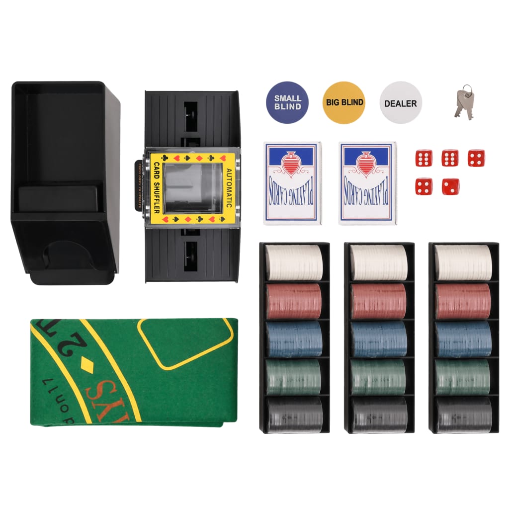 Vidaxl 300-piece poker set 4 g