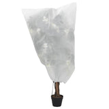 Vidaxl plantenhoezen met trekkoord 8 st 70 g m² 0,8x1 m