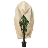 Vidaxl plantenhoezen met ritssluiting 10 st 70 g m² 1x1,55 m