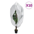 Vidaxl plantenhoezen met ritssluiting 10 st 70 g m² 2,36x2 m