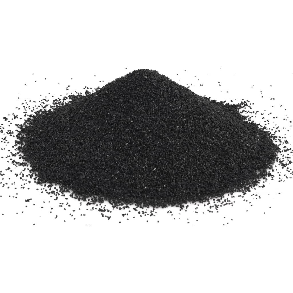 Vidaxl Aquarium sand 25 kg 0.2-2 mm Black