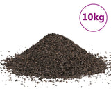 Vidaxl Basaltgrind 10 kg 1-3 mm schwarz