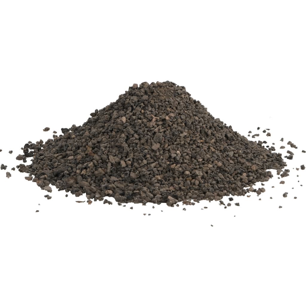 Vidaxl basaltgrind 10 kg 3-5 mm črna