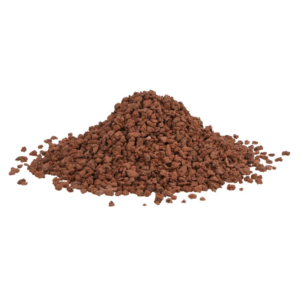Vidaxl lavastenen 10 kg 5-8 mm rood