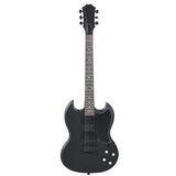 Guitare vidaxl pour les débutants électriques avec sac 4 4 39 noir