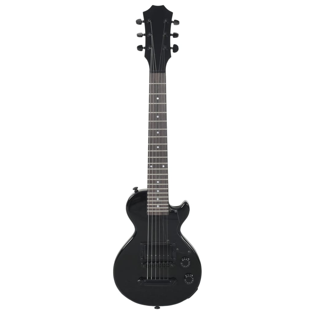 VidaXL Guitar for beginners electric with bag 3 4 30 black