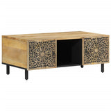 Vidaxl salontafel 100x54x40 cm massief mangohout