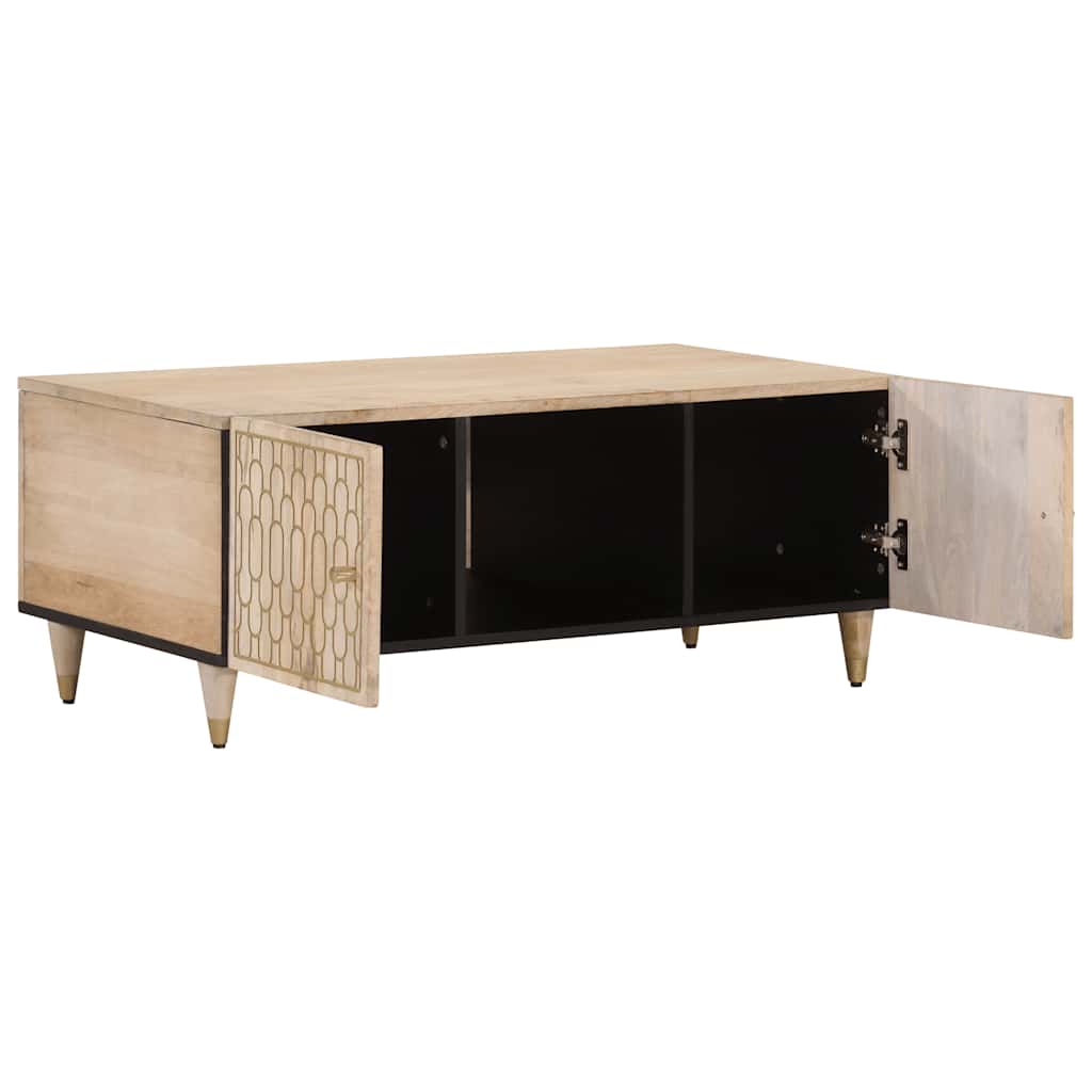 Vidaxl salontafel 100x54x40 cm massief mangohout