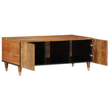 Vidaxl salontafel 100x54x40 cm massief mangohout