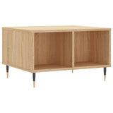 Vidaxl salontafel 60x50x36,5 cm bewerkt hout sonoma eikenkleurig