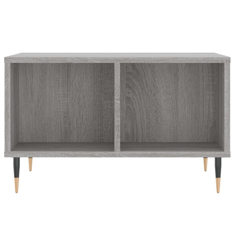 Vidaxl salontafel 60x50x36,5 cm bewerkt hout grijs