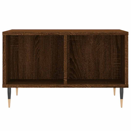 Vidaxl salontafel 60x50x36,5 cm bewerkt hout bruin eikenkleur