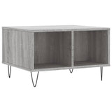 Vidaxl salontafel 60x50x36,5 cm bewerkt hout grijs