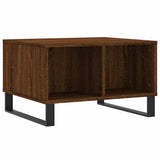 Vidaxl salontafel 60x50x36,5 cm bewerkt hout bruin eikenkleur