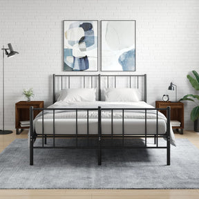 Vidaxl nachtkastjes 2 st 40x35x50 cm bewerkt hout bruin eikenkleur