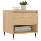 Vidaxl salontafels 2 st 50x46x50 cm bewerkt hout sonoma eikenkleurig