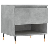 Vidaxl salontafel 50x46x50 cm bewerkt hout betongrijs