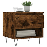 Vidaxl salontafels 2 st 50x46x50 cm bewerkt hout gerookt eikenkleurig