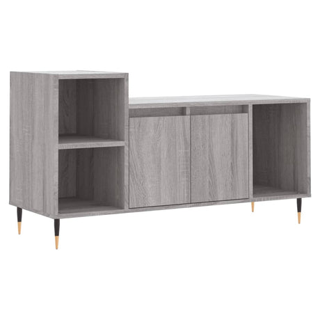 Vidaxl tv-meubel 100x35x55 cm bewerkt hout grijs sonoma eikenkleurig