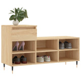 Vidaxl Shoe cabinet 102x36x60 cm Properted Wood Sonoma Oak colored