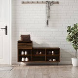 VidaXL shoe cabinet 102x36x60 cm Properted wood brown oak color