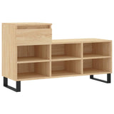 Vidaxl Schong Cabinet 102x36x60 cm Propertéiert Holz Sonoma Oakfaarf