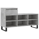 Gabinete de zapatos Vidaxl 102x36x60 cm Precio de concreto de madera procesada