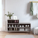 Vidaxl Shoe cabinet 102x36x60 cm Properted Wood Sonoma Gray