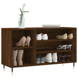 Vidaxl Shoe Cabinet 102x36x60 cm Property Wood Brown Oak Color