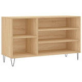 Vidaxl Schong Cabinet 102x36x60 cm Propertéiert Holz Sonoma Oakfaarf