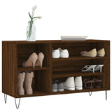 Vidaxl Shoe Cabinet 102x36x60 cm Property Wood Brown Oak Color