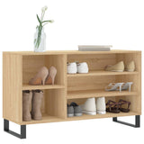 Vidaxl Schong Cabinet 102x36x60 cm Propertéiert Holz Sonoma Oakfaarf