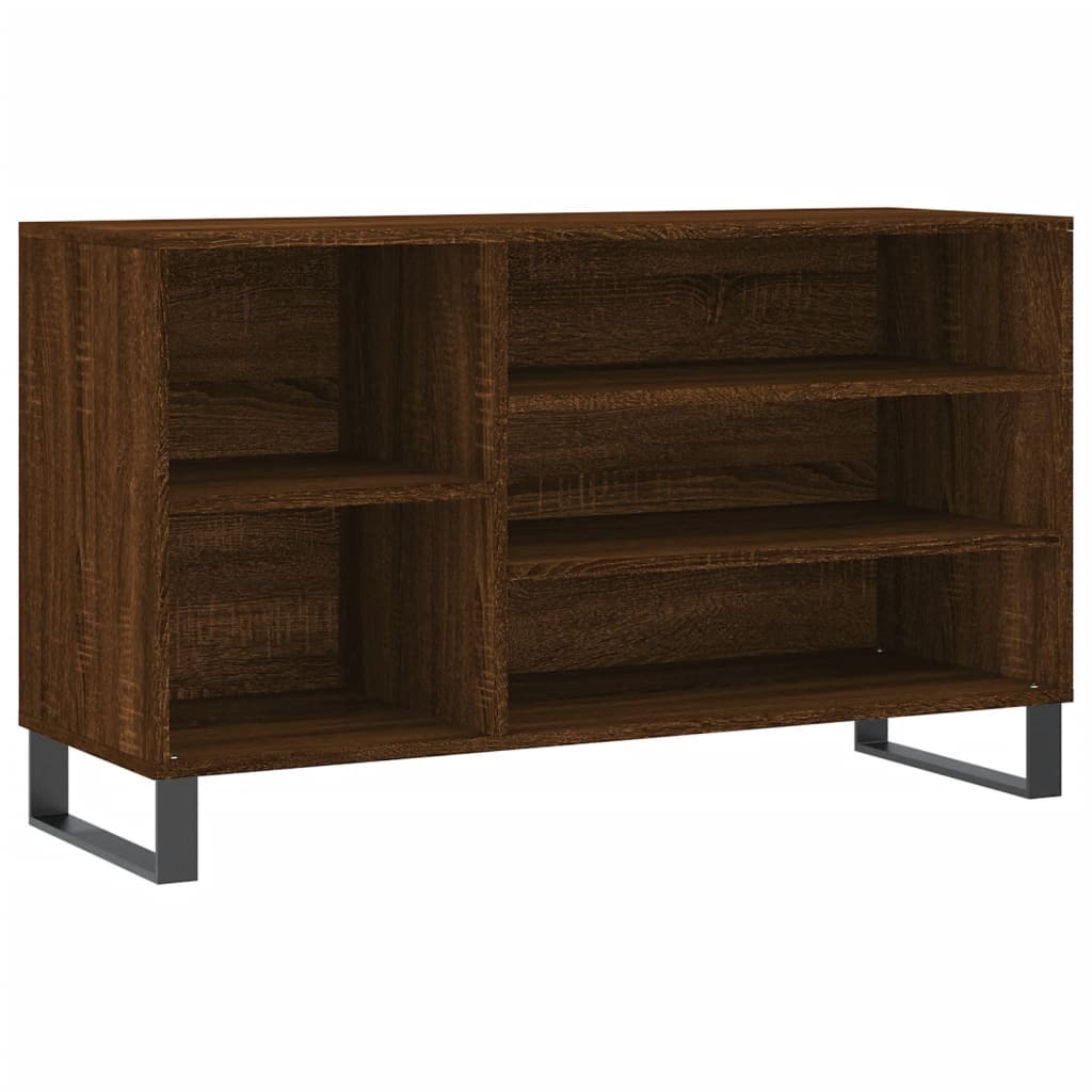 VidaXL shoe cabinet 102x36x60 cm Properted wood brown oak color