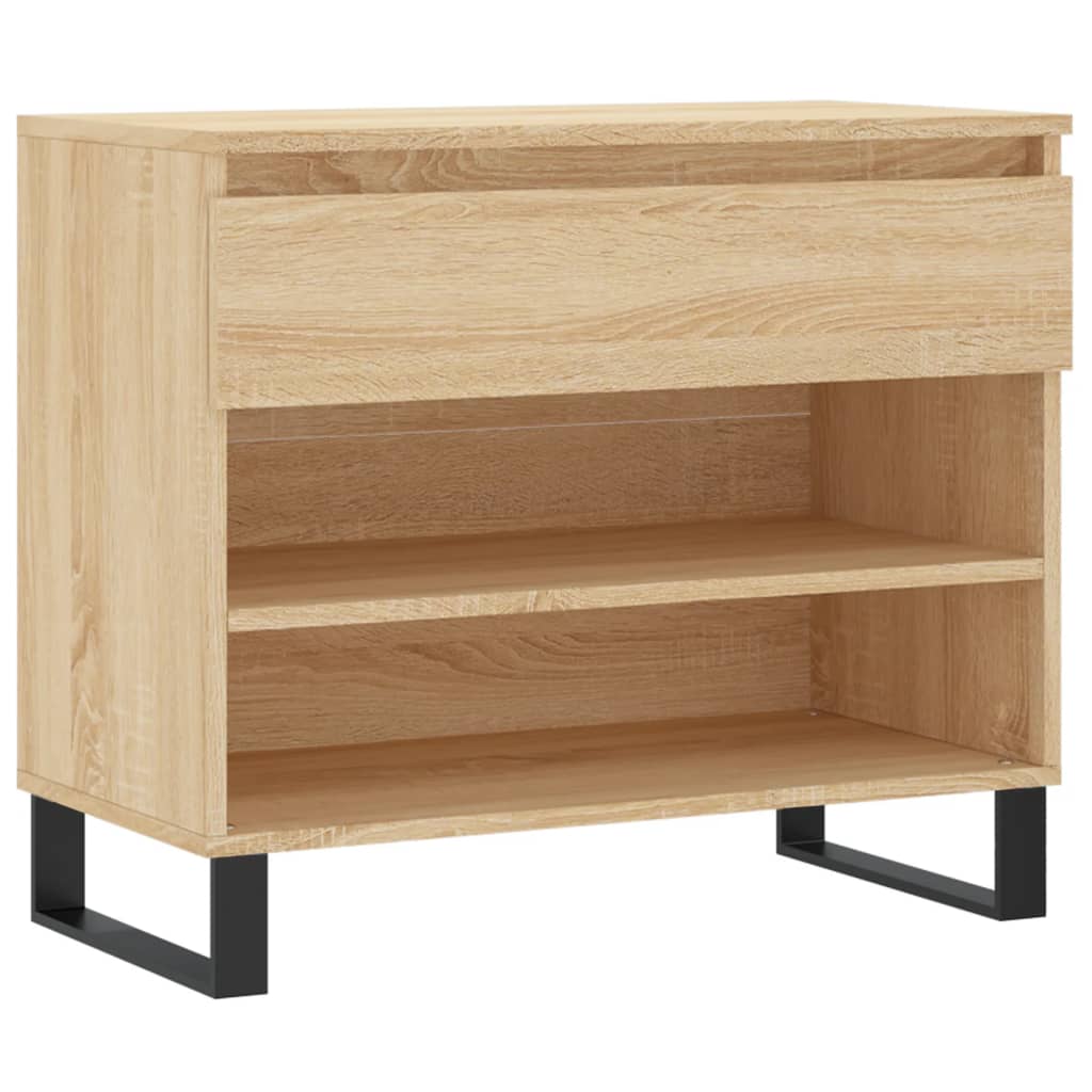 Vidaxl Schong Cabinet 70x36x60 cm Propertéiert Holz Sonoma Oh faarweg