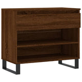 VidaXL shoe cabinet 70x36x60 cm processed wood brown oak color