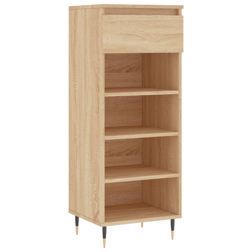 Vidaxl Shoe Cabinet 40x36x105 cm Vlastní dřevo Sonoma Oak Colored