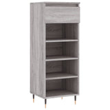 VidaXL shoe cabinet 40x36x105 cm Properted Wood Gray Sonoma