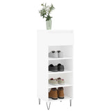 VidaXL Shoe cabinet 40x36x105 cm Processed Wood White