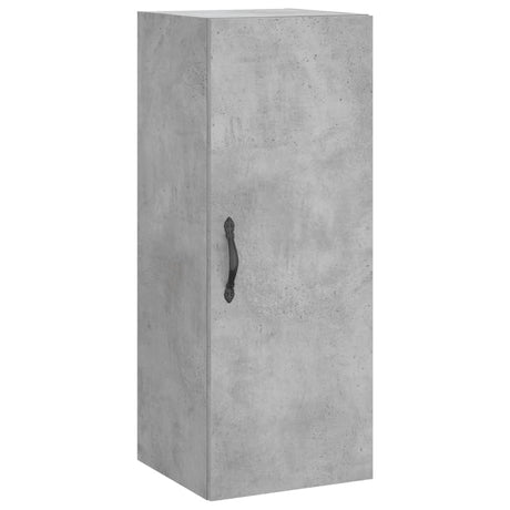 Vidaxl wandkast 34,5x34x90 cm bewerkt hout betongrijs