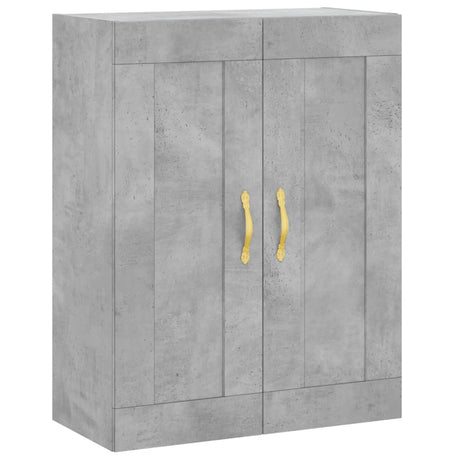 Vidaxl wandkast 69,5x34x90 cm bewerkt hout betongrijs