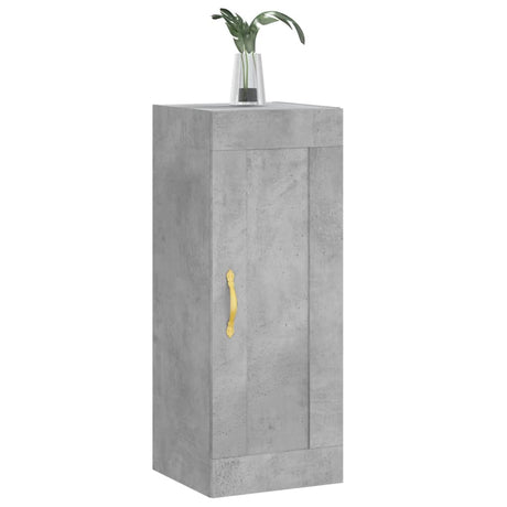 Vidaxl wandkast 34,5x34x90 cm bewerkt hout betongrijs