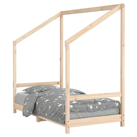 Vidaxl kinderbedframe 80x160 cm massief grenenhout