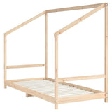 Vidaxl kinderbedframe 90x190 cm massief grenenhout