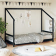 Vidaxl kinderbedframe 90x190 cm massief grenenhout zwart