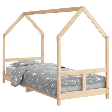 Vidaxl kinderbedframe 80x200 cm massief grenenhout