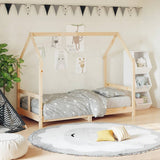 Vidaxl kinderbedframe 80x160 cm massief grenenhout