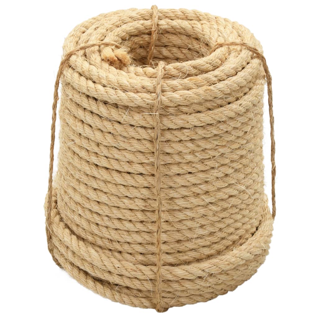 Vidaxl Rope 3 st 14 mm sisal