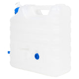 Vidaxl watertank met kraan en zeepdispenser 15 l kunststof