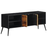 Vidaxl tv-meubel 112x31x45 cm massief gerecycled teakhout